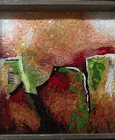 Portfoliobild des Mosaik-Wandbildes Farbenspiel