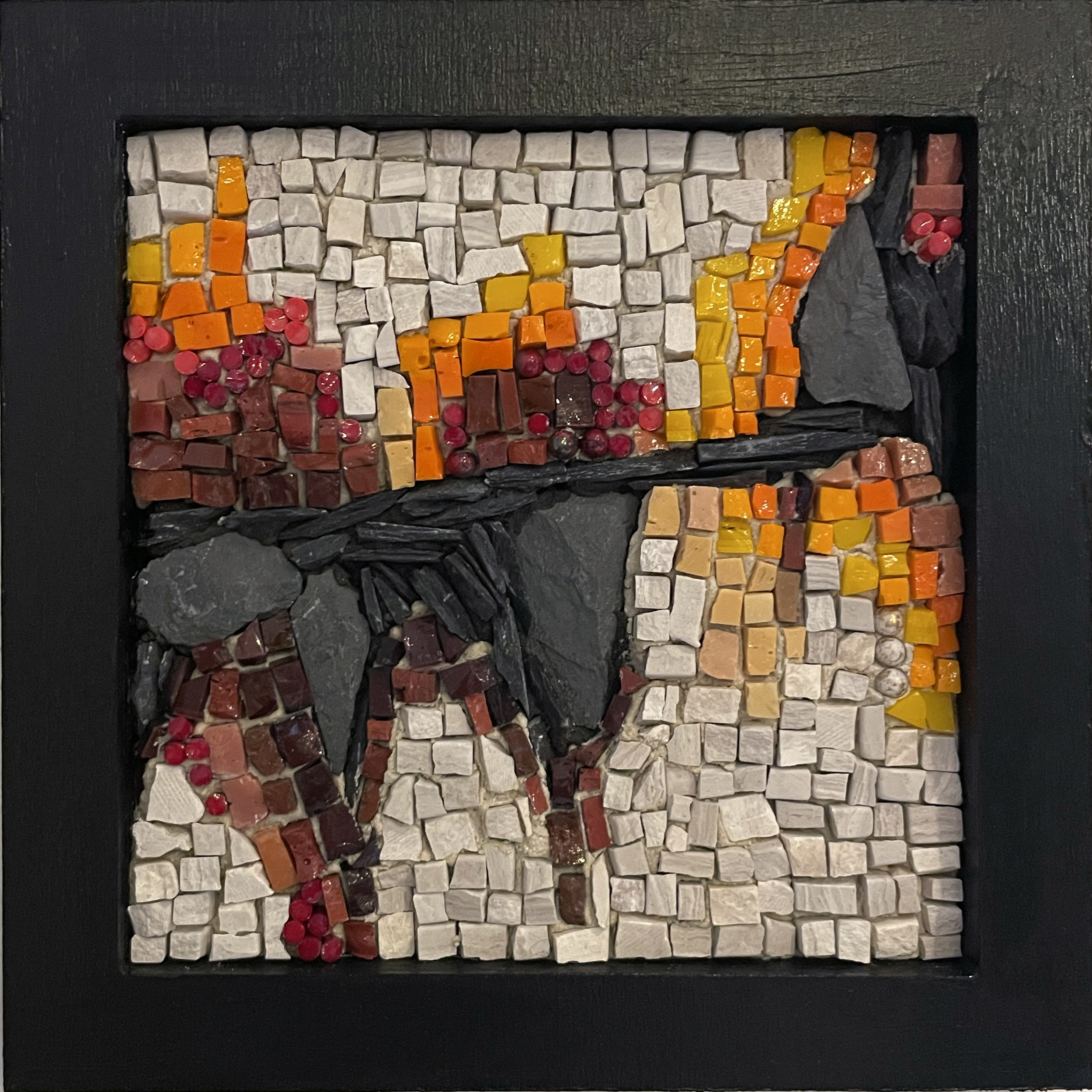 Motivbild eines Mosaik-Wandbildes von Sabine Hamann