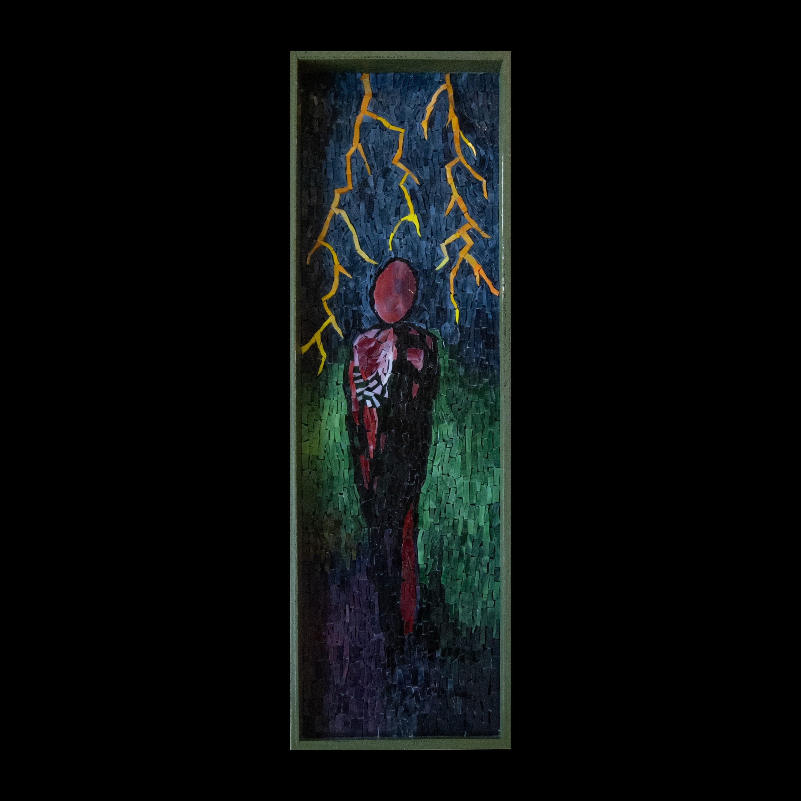 Mosaik-Wandbild Abstrakt 9