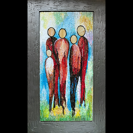 Motivbild des Wandbildes Cousins