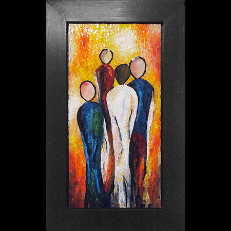 Portfoliobild des Wandbildes Lichtgestalten